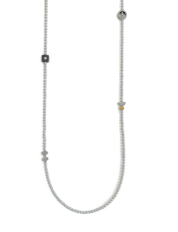 Still Point White Pearl Necklace
