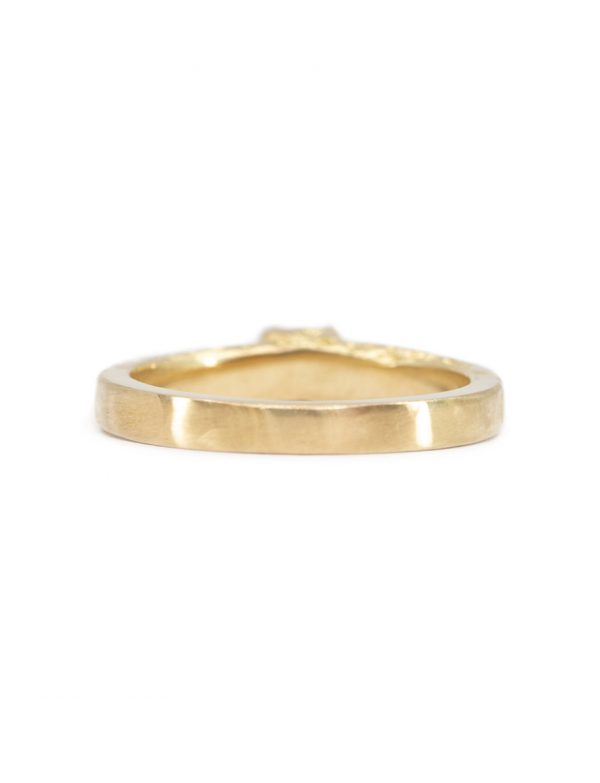 Nephra Ring – Yellow Gold & White Diamond