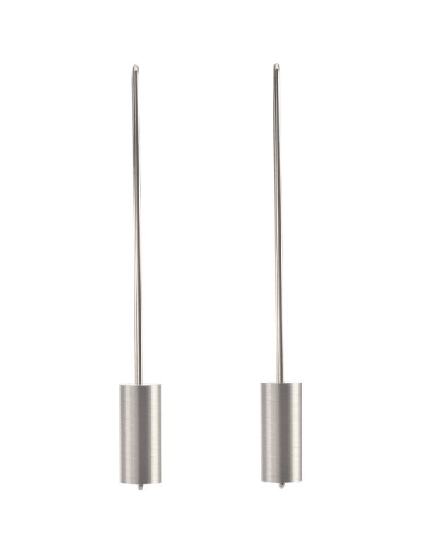 One Gram Earrings – Steel & Aluminium