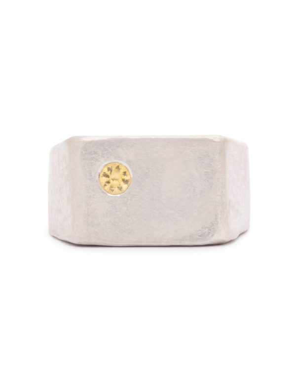 East Ring – Yellow Sapphire