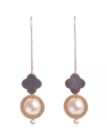 Integration of Opposites Pearl Earrings