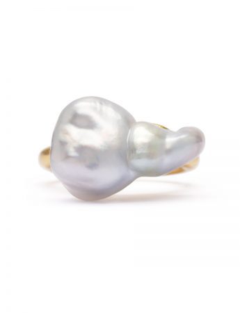 Baroque Pearl Ring #8