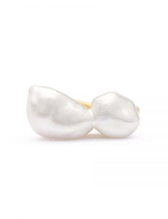 Keshi Pearl Ring #9