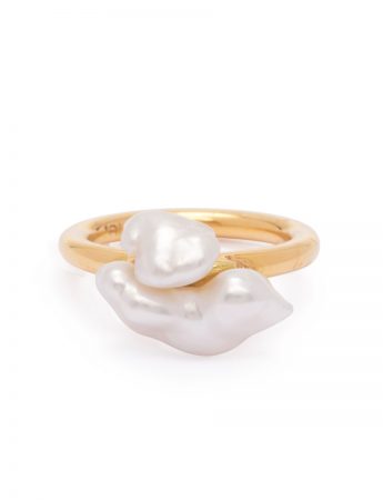 Keshi Pearl Ring #6