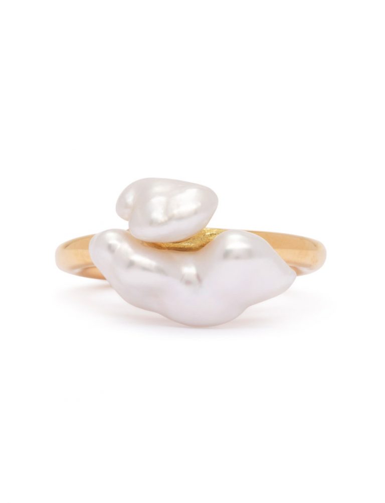 Keshi Pearl Ring #6