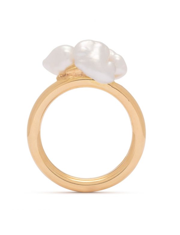 Keshi Pearl Ring #6