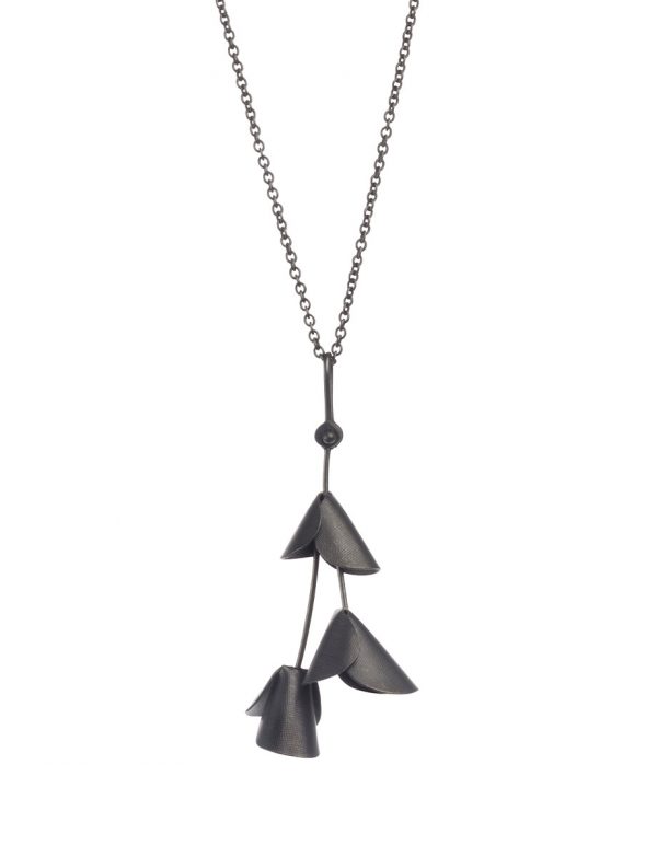 Short Jungle Cactus Necklace – Black