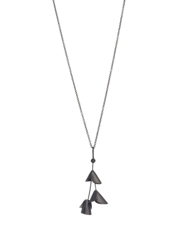 Short Jungle Cactus Necklace – Black