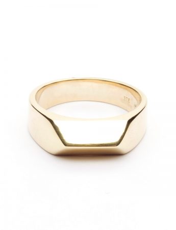 Toblerone Ring – Yellow Gold