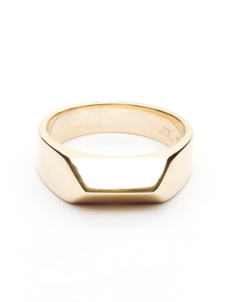 Toblorone Ring – Yellow Gold