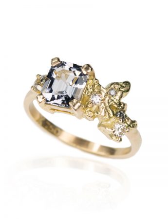 Fragment Ring – Spinel & Diamonds