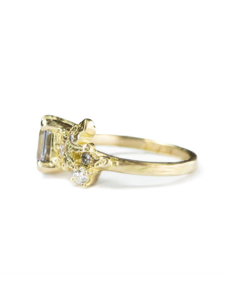 Fragment Ring – Spinel & Diamonds