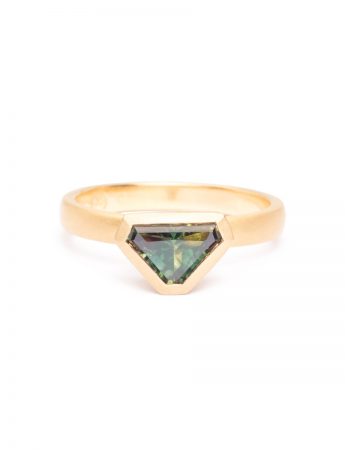 Woodlands Ring – Yellow Gold & Parti Sapphire