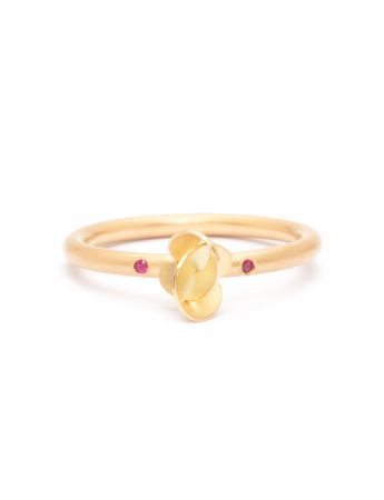 Cloud Ring – Gold & Rubies