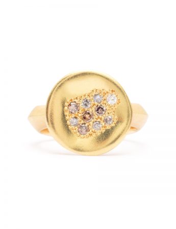 Posy Ring – Yellow Gold & Diamonds