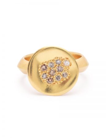 Posy Ring – Yellow Gold & Diamonds