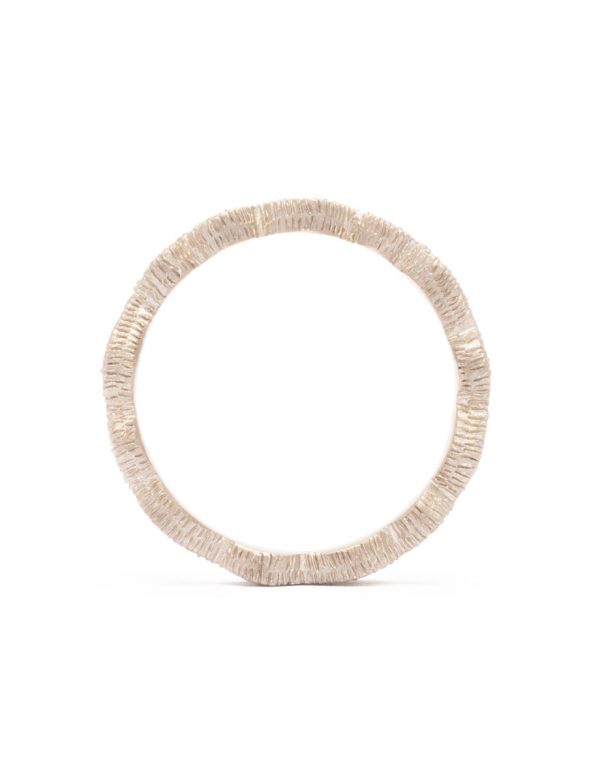 Wide Eternity Ring – Silver