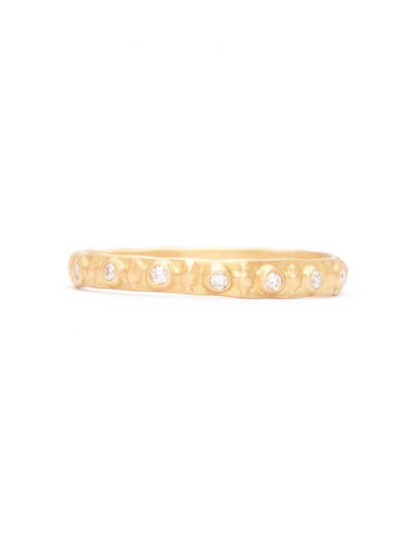 Istanbul Dots Ring – Yellow Gold & Diamond