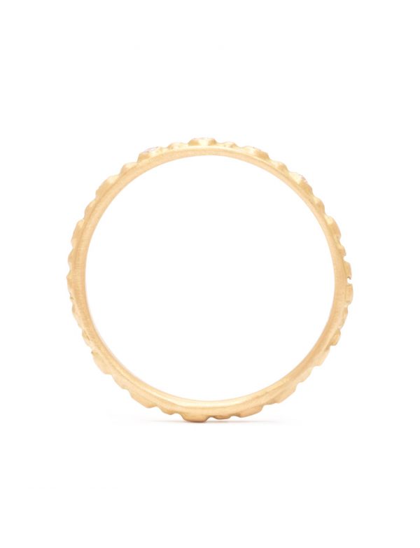 Istanbul Dots Ring – Yellow Gold & Diamond