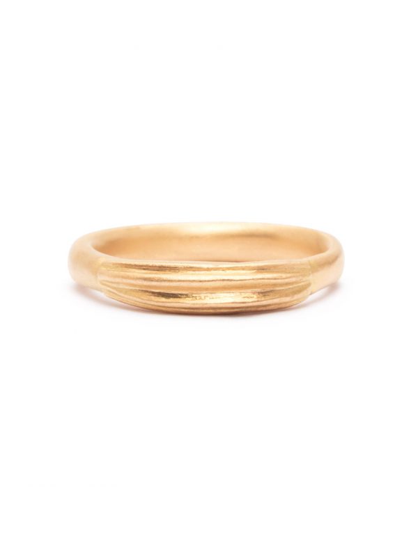 Seagrass Ring – Yellow Gold