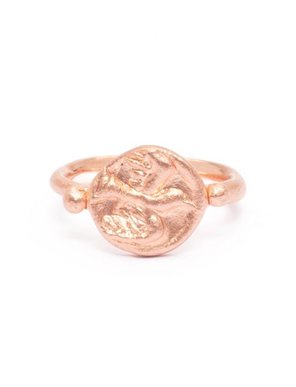 Flying Bird Ring – Rose Gold