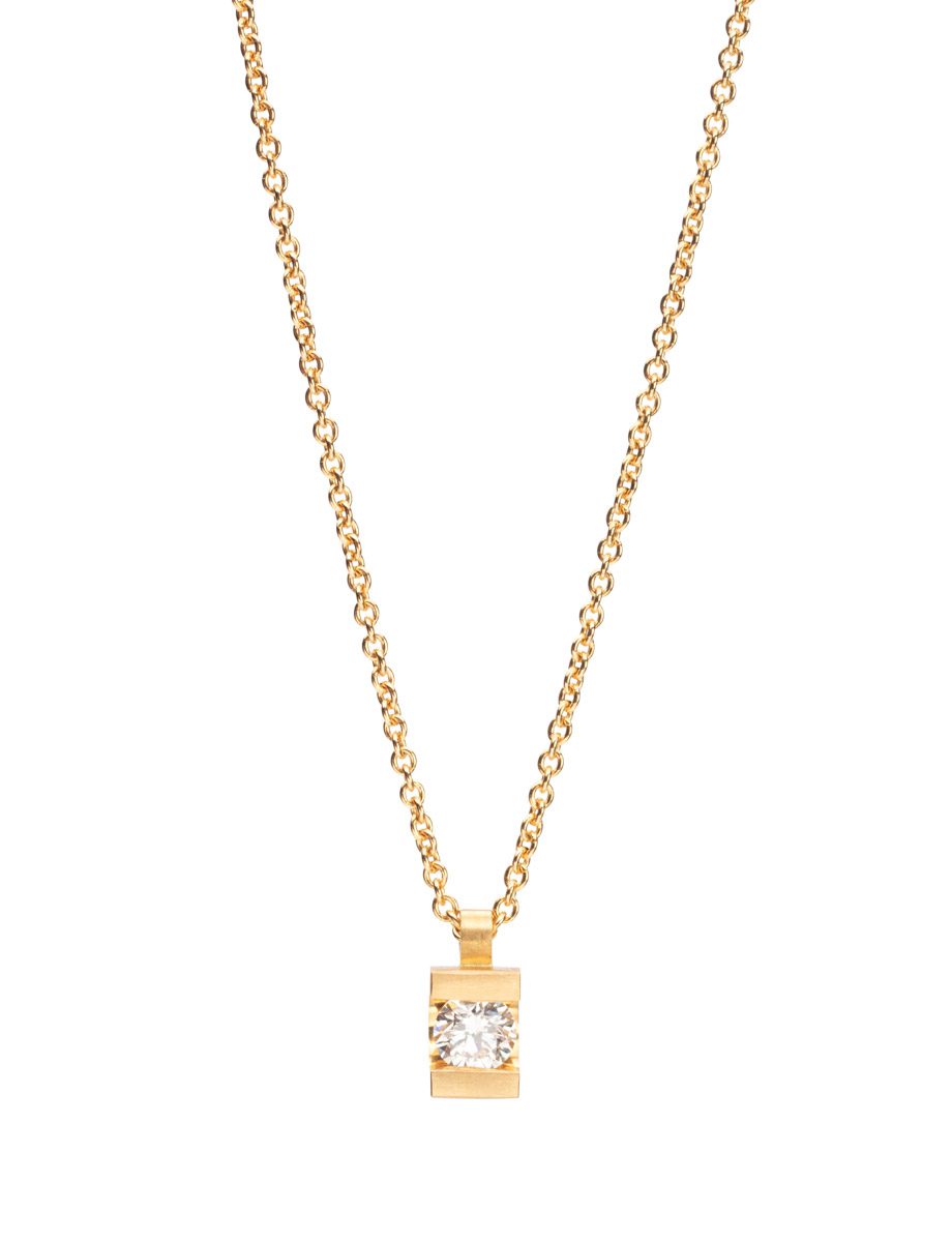 14k diamond 2024 pendant necklace