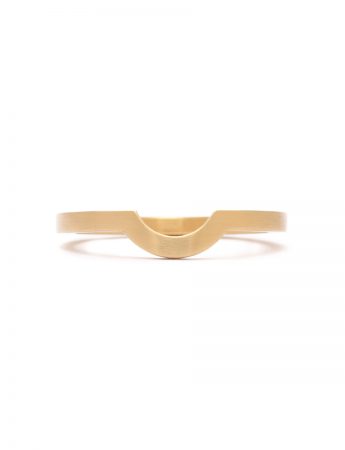 Circular Wedding Ring – Yellow Gold