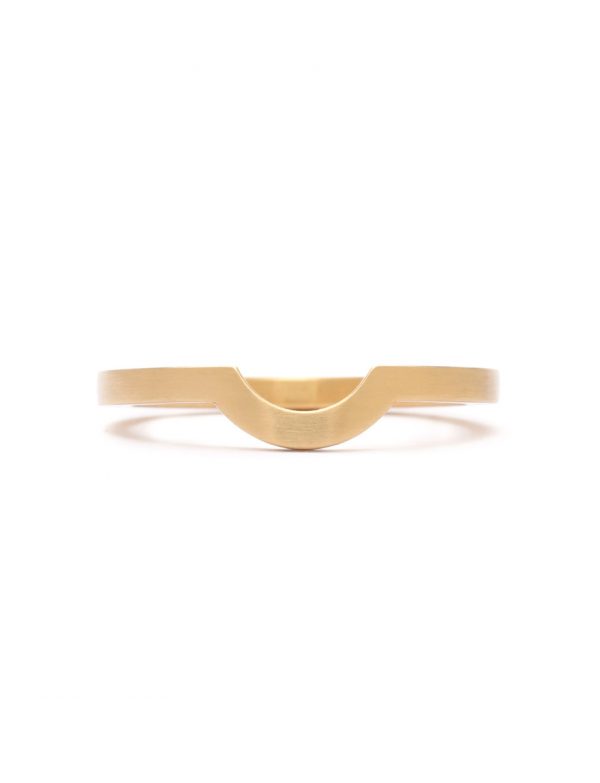 Circular Wedding Ring – Yellow Gold