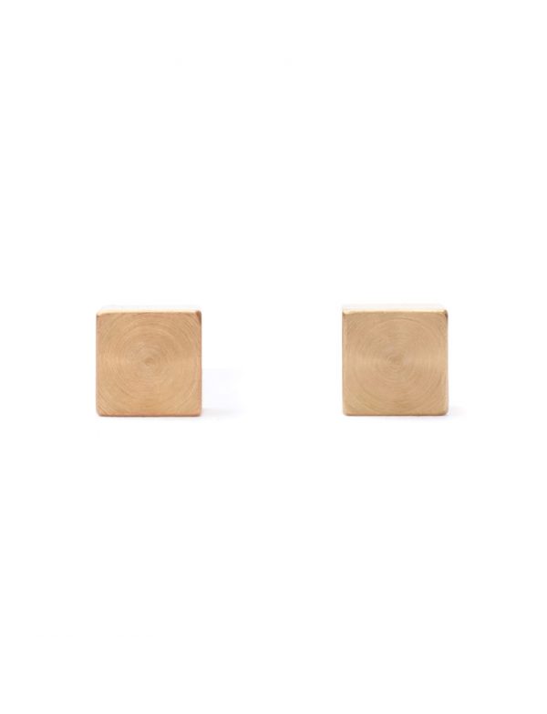 Cubist Studs – Yellow Gold