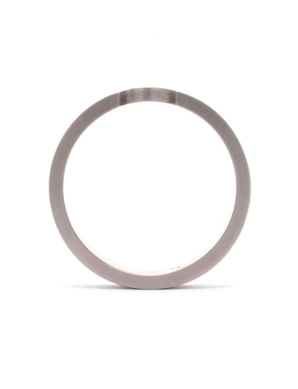 Interlocking Wedding Ring – Titanium