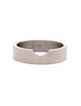 Interlocking Wedding Ring – Titanium
