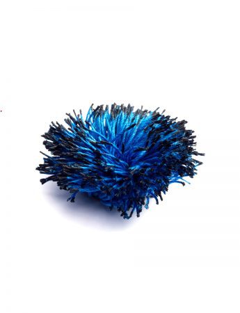 After The Fire Wattle Brooch – Blue & Black