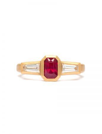 Michigan Avenue Ring – Mong Hsu Ruby & Diamond