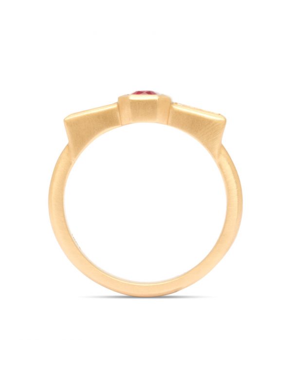 Michigan Avenue Ring – Mong Hsu Ruby & Diamond