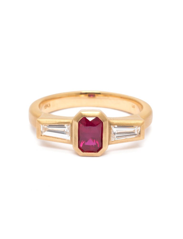 Michigan Avenue Ring – Mong Hsu Ruby & Diamond