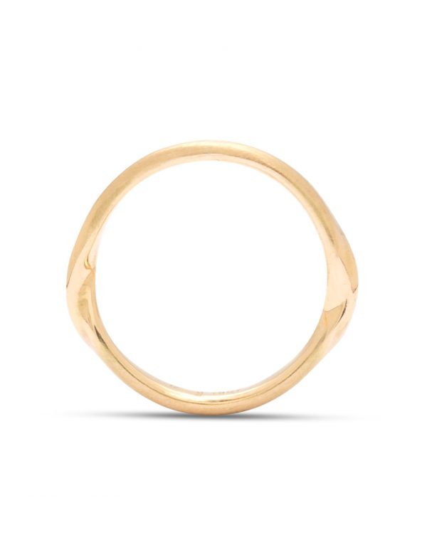 Soft Twist Ring – Yellow Gold