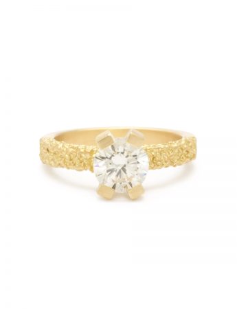 1ct Diamond Ring – Yellow Gold & White Diamond