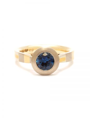 Cobalt Terrain Ring – Blue Australian Sapphire