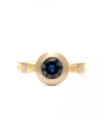 Cobalt Terrain Ring – Blue Australian Sapphire