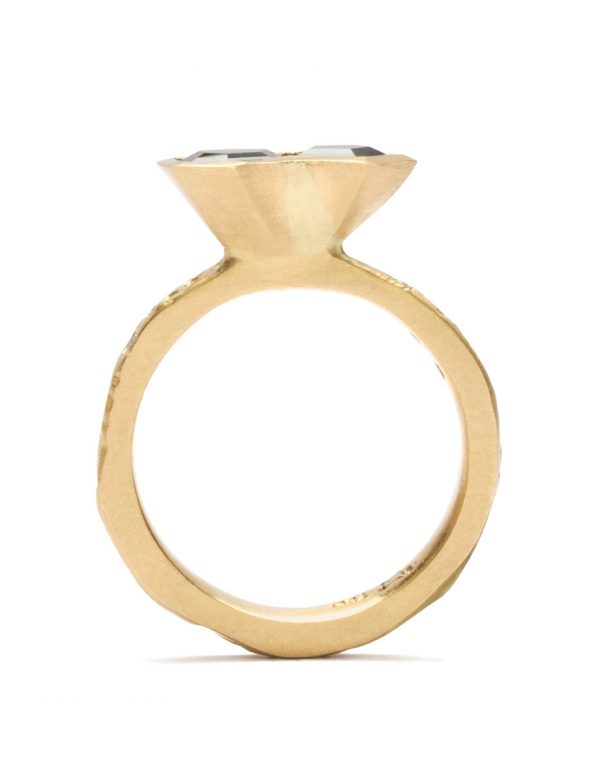 Petra Duo Ring – Freeform Sapphires & Diamonds