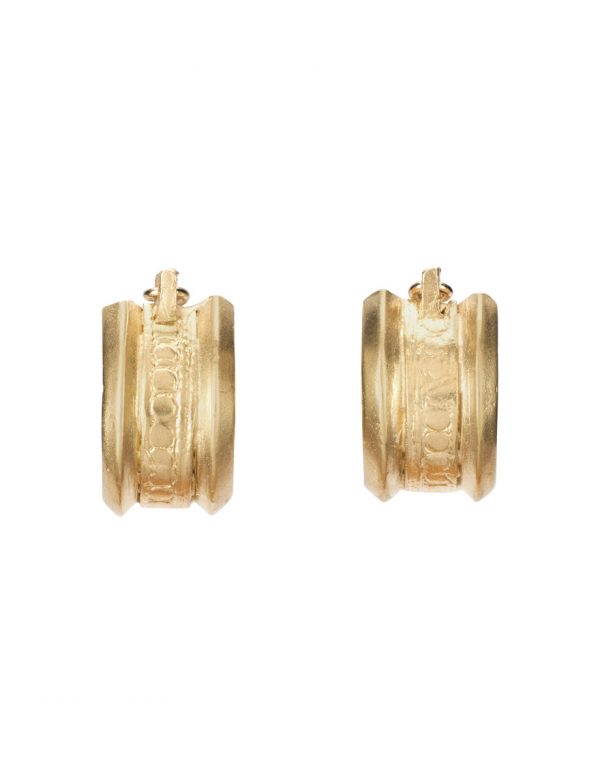 Brazalete Earrings – Yellow Gold