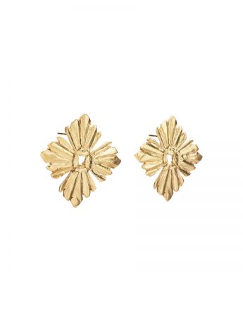 Sacro Earrings – Yellow Gold