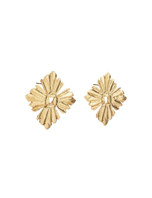 Sacro Earrings – Yellow Gold