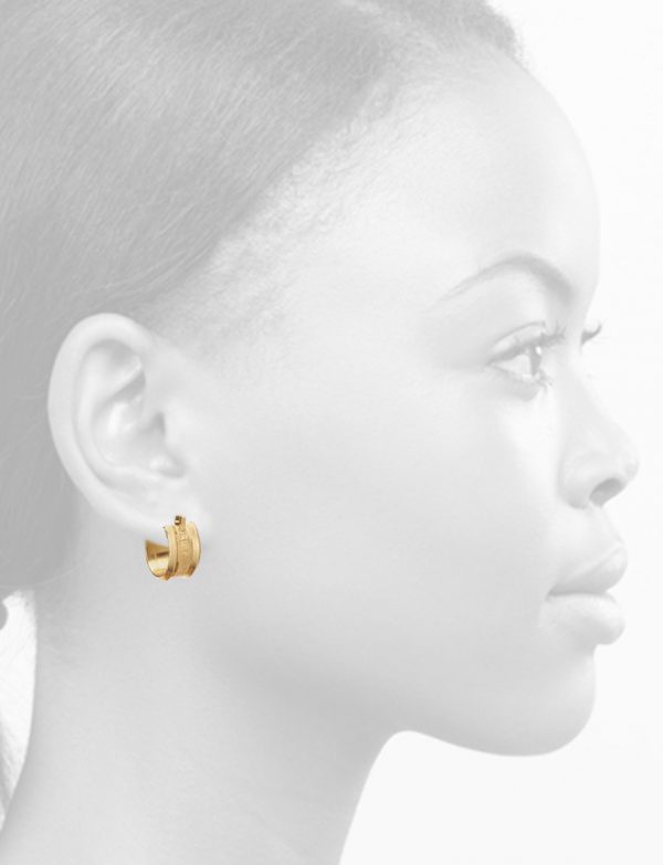 Brazalete Earrings – Yellow Gold