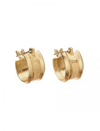 Brazalete Earrings – Yellow Gold