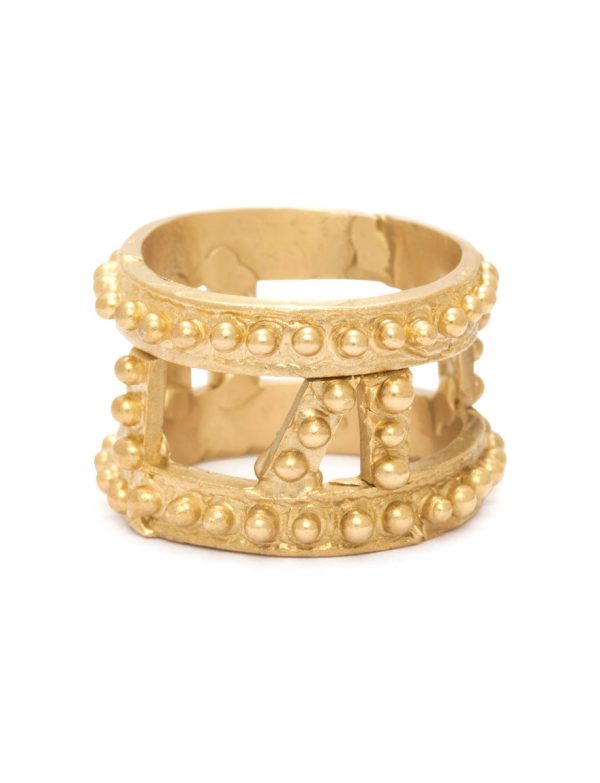 Roma Ring – Yellow Gold