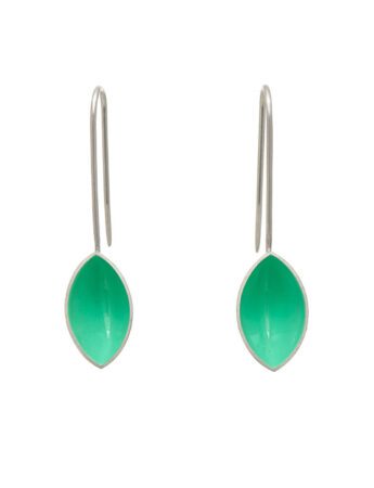 Pod Earrings – Aqua