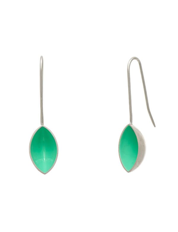 Pod Earrings – Aqua