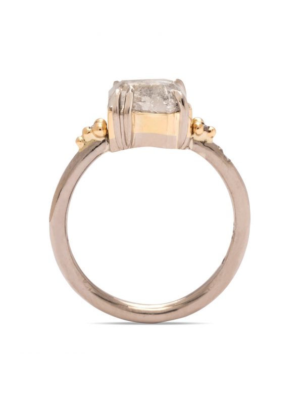 Winter Ring – Salt & Pepper Diamond
