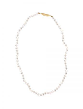 Pearl Wings Necklace – Freshwater Pearl & Gold